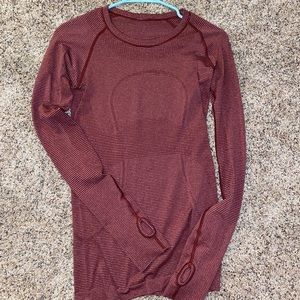 Lulu swiftly tech long sleeve